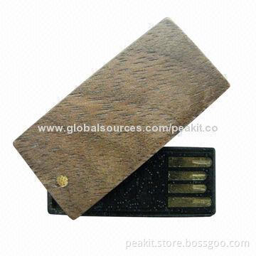 Mini Wood USB Flash Drive